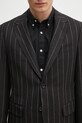 Wacko Maria sacou de lână Single Breasted negru 24FW.WMO.SU07