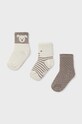 Детские носки Mayoral 3 шт длинные носки бежевый 10758.3G.Skarpetki.9BYH