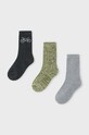 Детски чорапи Mayoral (3 чифта) терлици зелен 10804.5J.Skarpetki.9BYH