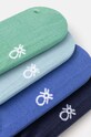 United Colors of Benetton skarpetki dziecięce 4-pack 6GRD07028.B.G.Seasonal niebieski AW24
