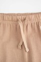 Chlapec Detské bavlnené tepláky Coccodrillo ZC4122102FBN béžová