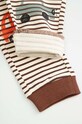Coccodrillo pantaloni de trening din bumbac pentru copii maro ZC4122101MBN