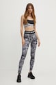 PLEIN SPORT legginsy FADC.WJT1954.STE003N czarny AW24