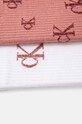 Calvin Klein Jeans skarpetki 2-pack 701229465 różowy AW24