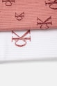 Calvin Klein Jeans skarpetki 2-pack 701229465 różowy AW24