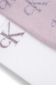 Calvin Klein Jeans skarpetki 2-pack 701229470 fioletowy AW24