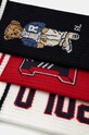 Κάλτσες Polo Ralph Lauren 3-pack 455955253 σκούρο μπλε AW24