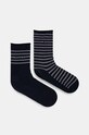 Шкарпетки Tommy Hilfiger 2-pack довгі шкарпетки темно-синій 701229853