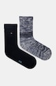 Ponožky Tommy Hilfiger 2-pak dlhé ponožky tmavomodrá 701229862