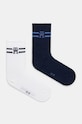 Κάλτσες Tommy Hilfiger 2-pack ψηλές κάλτσες σκούρο μπλε 701229864