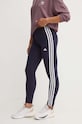 adidas legginsy Essentials aplikacja granatowy IC9893