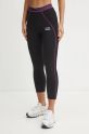 EA7 Emporio Armani leggins de antrenament tricotaj negru TJKLZ.6DTP54.1200