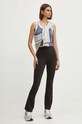 Vans pantaloni VN000G9QBLK1 negru AW24