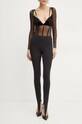 Patrizia Pepe legginsy czarny 2P1637.A505