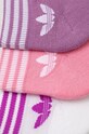 Ponožky adidas Originals 3-pack IX7520 růžová AW24