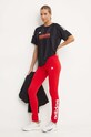 adidas legginsy Essentials IY9179 czerwony AW24