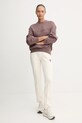 Παντελόνι φόρμας Guess ANN V4BB19.KBCK2 μπεζ AW24