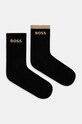 BOSS sosete 2-pack sosete lungi negru 50524401
