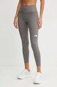 Sportovní legíny The North Face Mountain Athletics pletenina šedá NF0A89400UZ1