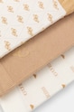 Ponožky Guess 3-pak O4BG03.KCJ20 béžová AW25