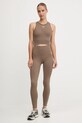 P.E Nation legginsy treningowe Restore Seamless 243G295 brązowy AW25