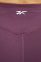 Reebok leggins de antrenament Lux Contour burgundia 100206432