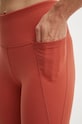 Reebok legginsy treningowe LUX Collection pomarańczowy 100205604