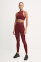 Calvin Klein Performance legginsy treningowe 00GWF4L600 bordowy AW24