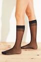 Podkolienky women'secret MINI BASIC STOCKINGS 2-pak 8090921 čierna AW24