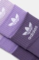 Шкарпетки adidas Originals X Ksenia Schneider IX7452 фіолетовий AW24
