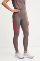 adidas by Stella McCartney leggins de antrenament TruePace tricotaj gri IW9868