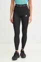 adidas Performance leggins de antrenament TF Cold.RDY tricotaj negru IT2274