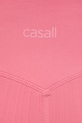 Тренировочные леггинсы Casall Multi Rib розовый 24160.