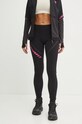 Dynafit leggins sportivi Winter Running sovrastampa nero 08.0000070945