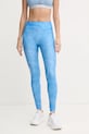 Mizuno leggins de alergare Active tricotaj albastru J2GBB701