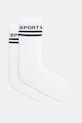Шкарпетки Sporty & Rich Bold Logo Planet friendly білий AC034512308WH01