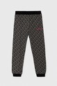 Detské bavlnené tepláky Guess bavlna čierna J4YQ11.KA6R4.9BYH