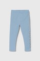 Guess legginsy dziecięce z elastanem niebieski K3YB01.K82K0.9BYH