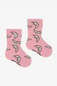 Дитячі шкарпетки Bobo Choses Beneath The Moon довгі шкарпетки рожевий 224AH008