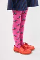 Девочка Детские колготки Bobo Choses Cherry 224AI013 розовый