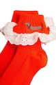 Mini Rodini skarpetki dziecięce Dog 2476011042 czerwony AW24