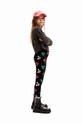 Detské legíny Desigual MICKEY MOUSE s elastanom čierna 24WGKK04