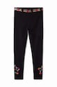Дитячі легінси Desigual DAISY 24WGKK03 чорний AW24