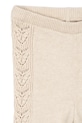 Djevojčice Dječje tajice Konges Sløjd CABBY KNIT PANTS KS101447 bež