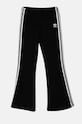 adidas Originals spodnie dresowe dziecięce FLAI LEGGINGS IY9785 czarny AW24