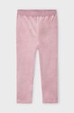 Mayoral legginsy dziecięce z elastanem różowy 712.6H.Mini.9BYH