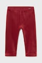Mayoral legginsy dziecięce z elastanem czerwony 727.4C.Baby.9BYH