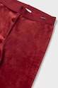 Mayoral legginsy dziecięce 727.4C.Baby.9BYH czerwony AW24