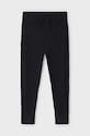 Mayoral legginsy dziecięce dzianina czarny 10812.6E.Mini.9BYH