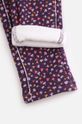 Coccodrillo legginsy ocieplane dziecięce fioletowy ZC4122601AGK